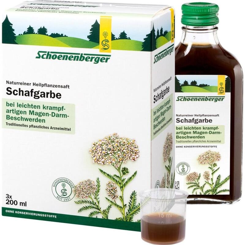 SCHAFGARBENSAFT Schoenenberger Heilpfl.Säfte