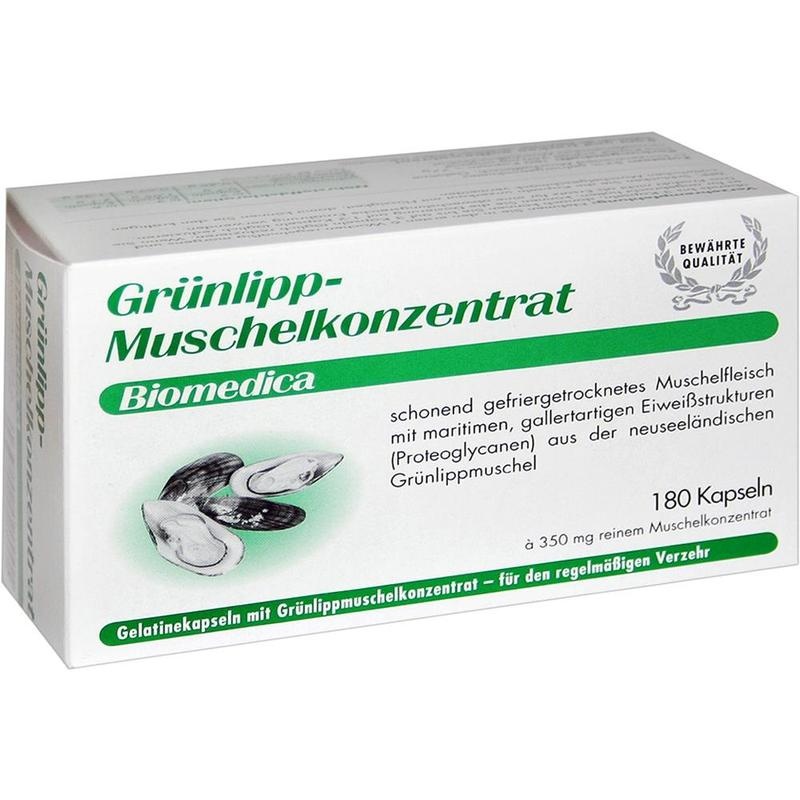 GRÜNLIPPMUSCHEL KONZENTRAT Kapseln