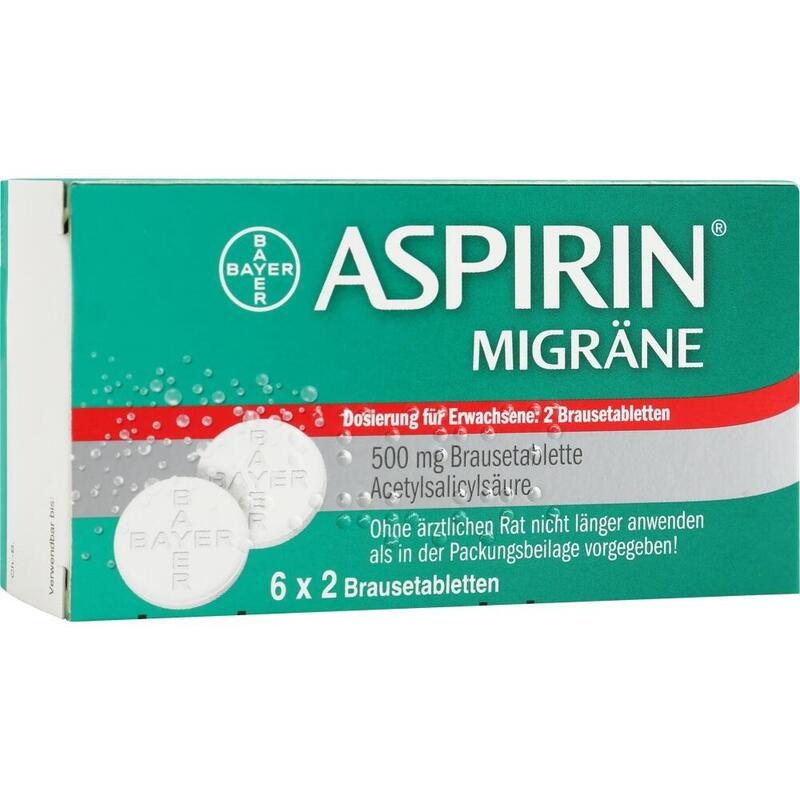 ASPIRIN MIGRÄNE 500 mg Brausetabletten