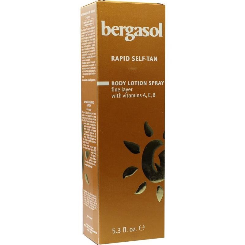 BERGASOL Selbstbräunungs Lotion Spray