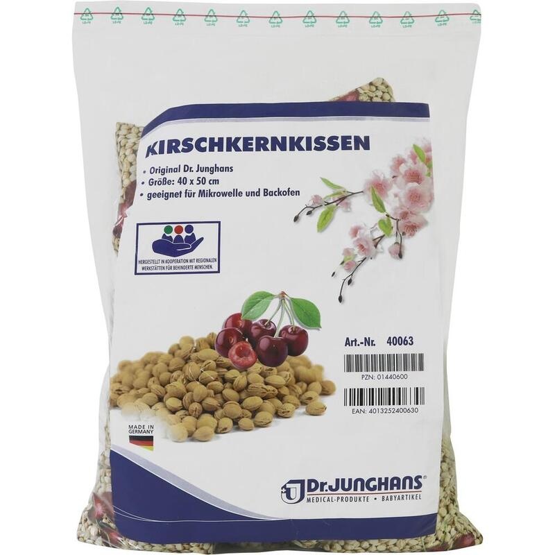 KIRSCHKERNKISSEN 40x50 cm für Mikrowelle