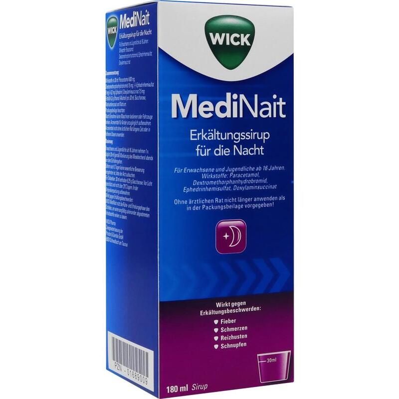 WICK MediNait Erkältungssirup für die Nacht