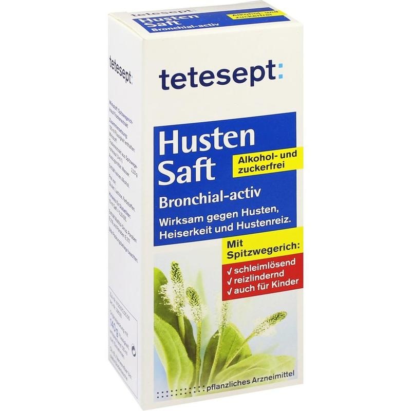 TETESEPT Hustensaft alkohol- und zuckerfrei