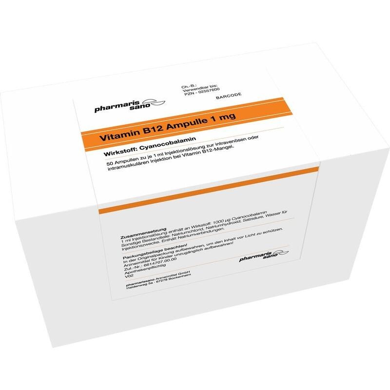 VITAMIN B12 RÖWO 1.000 μg Injektionslösung Amp.