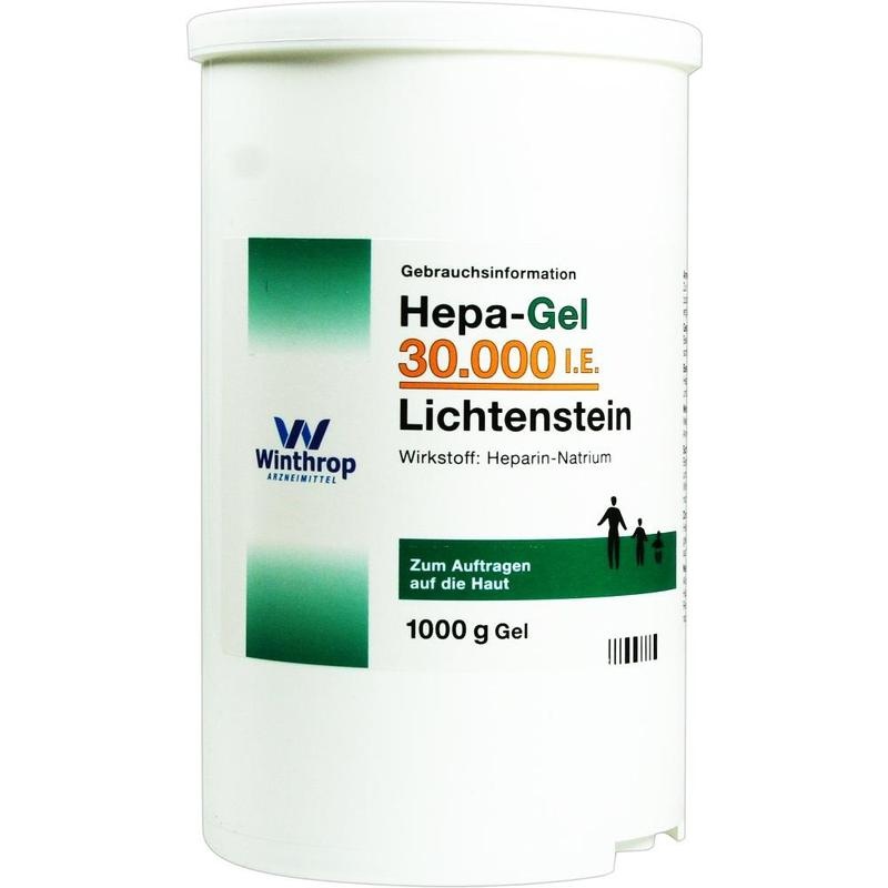 HEPA GEL 30.000 I.E. Lichtenstein