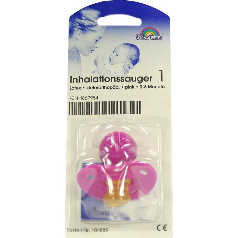 SAUGER Inhalation klein 104889 pink Kieferor.
