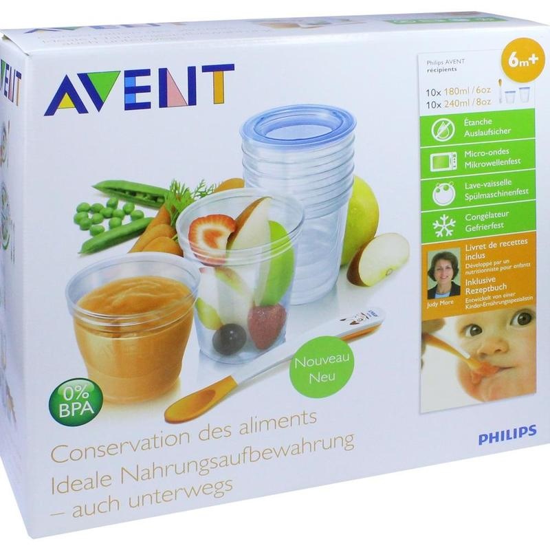 AVENT Muttermilchbehälter 6 Mon.+