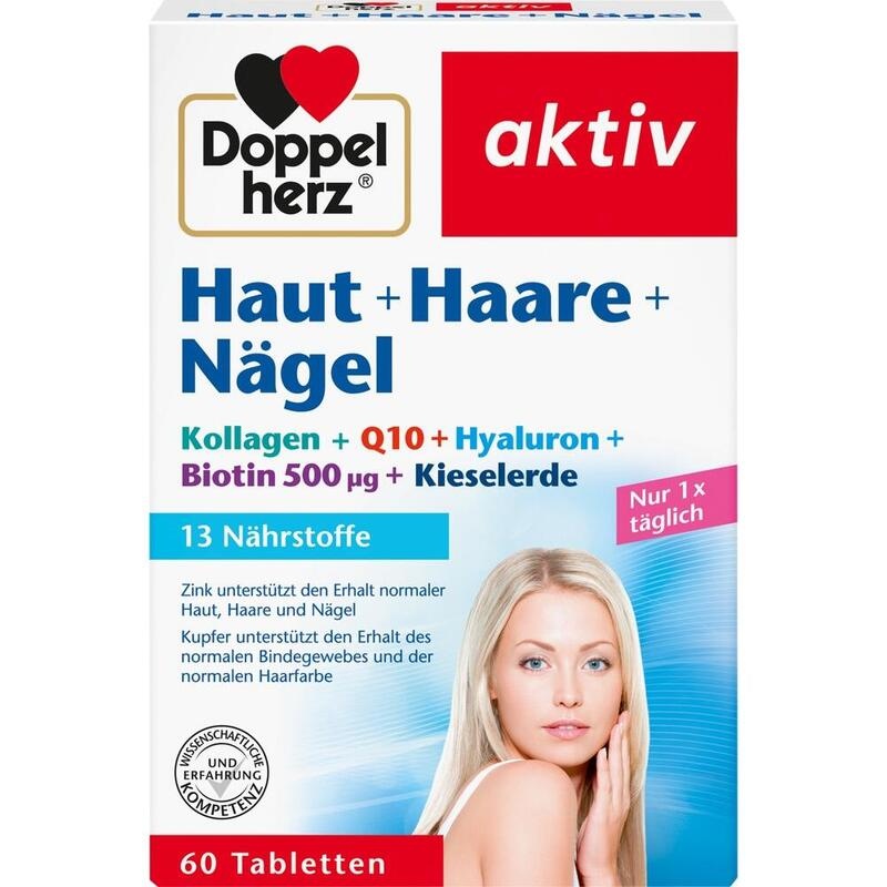 DOPPELHERZ Haut+Haare+Nägel Tabletten