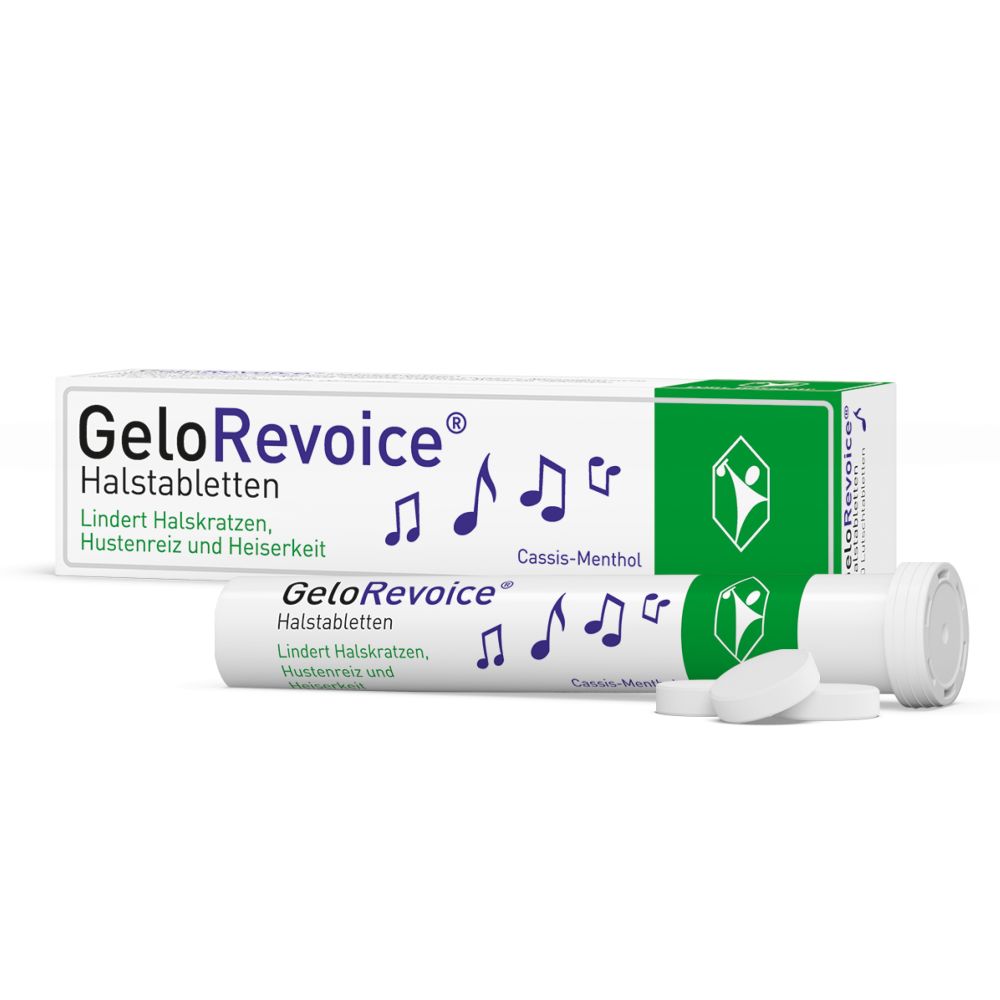 GELOREVOICE Halstabletten Cassis-Menthol Lut.-Tab.