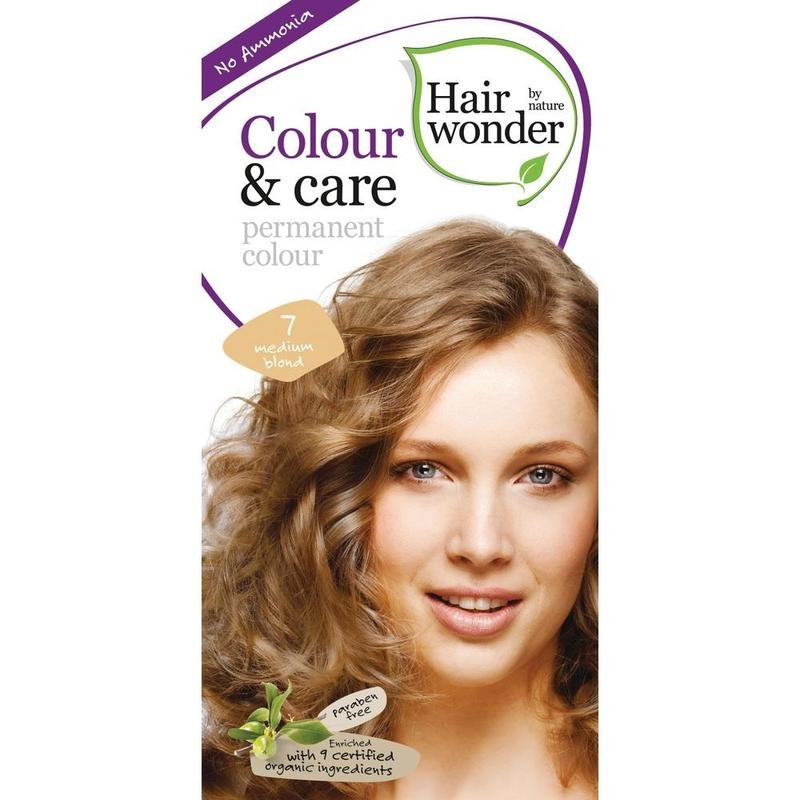 HAIRWONDER Colour & care medium blond 7 Creme