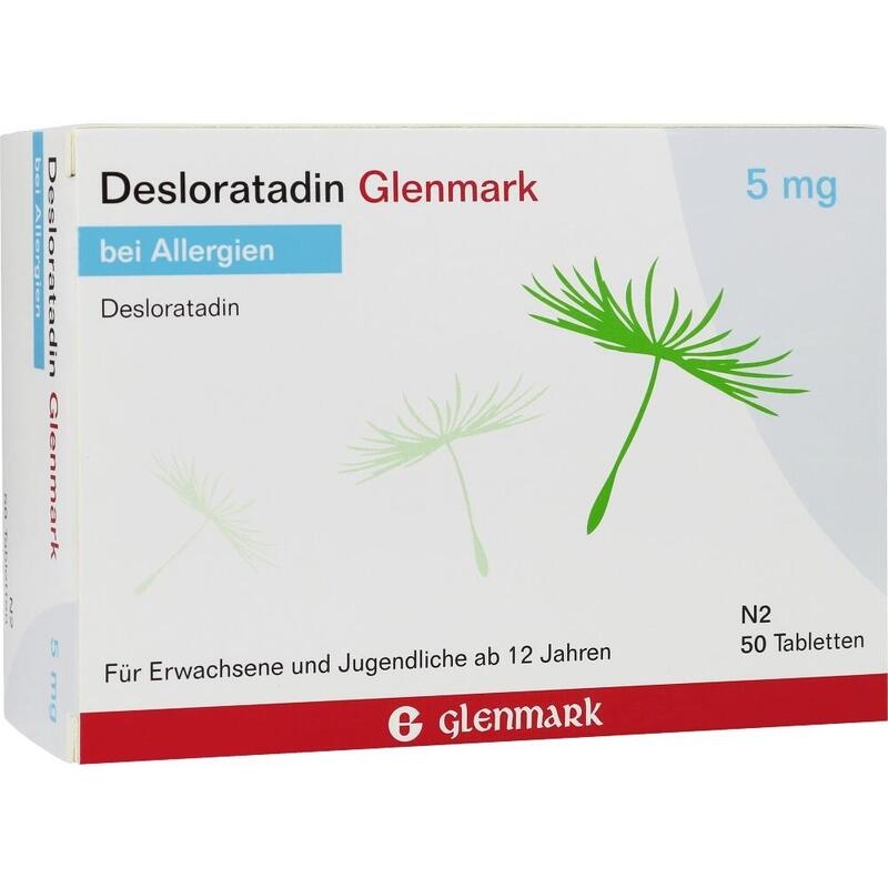 DESLORATADIN Glenmark 5 mg Tabletten