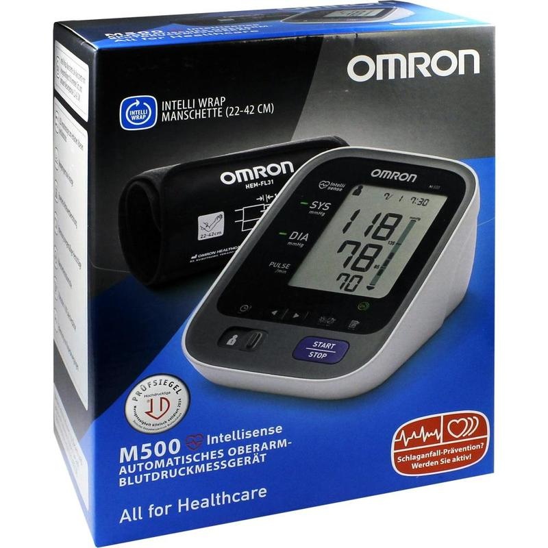 OMRON M500 Oberarm Blutdruckmessgerät HEM-7321-D