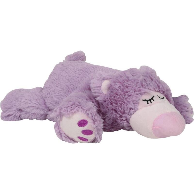 WARMIES Beddy Bear sleepy bear lila herausneh.