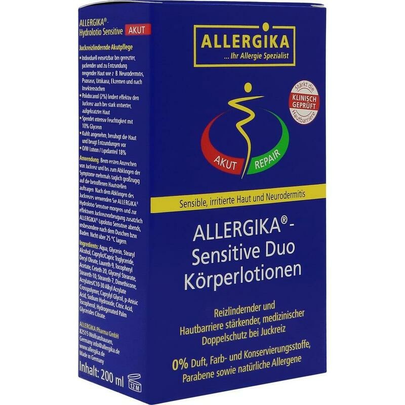 ALLERGIKA sensitive Duo Körperlotionen