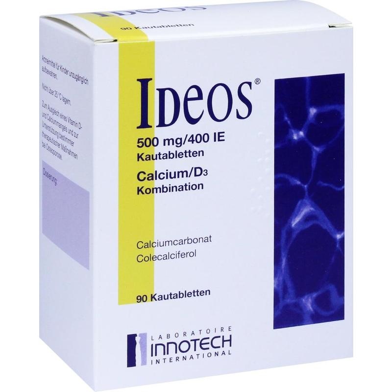 IDEOS 500 mg/400 I.E. Kautabletten