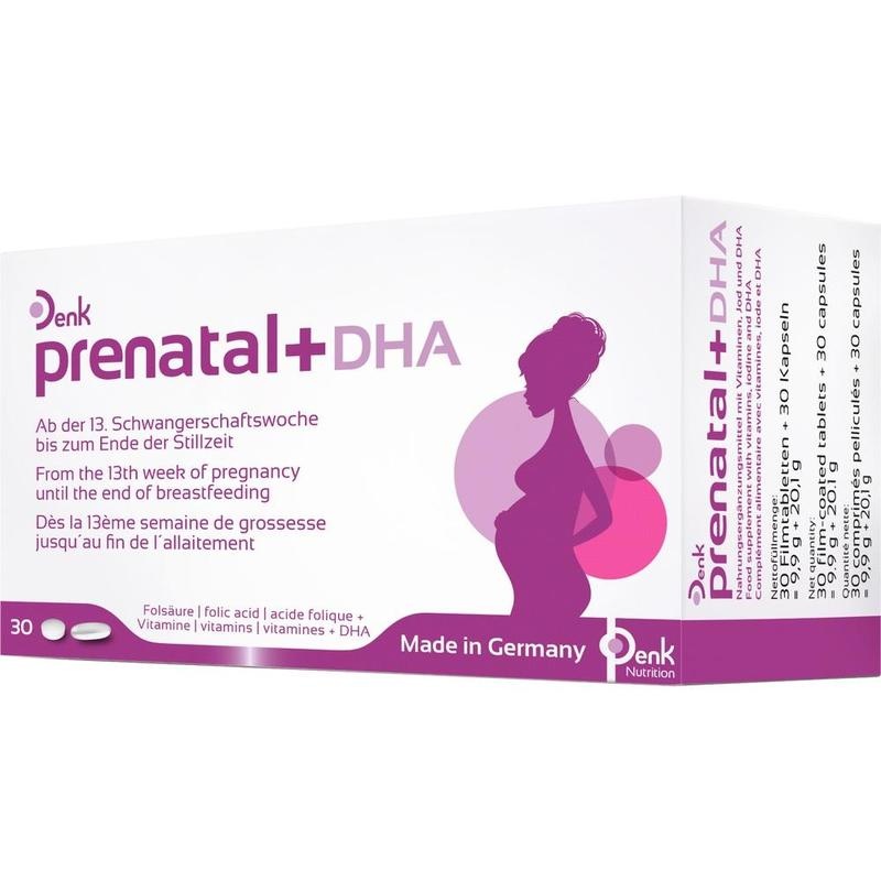 PRENATAL+DHA Denk 30 Filmtabl.+30 Kapseln