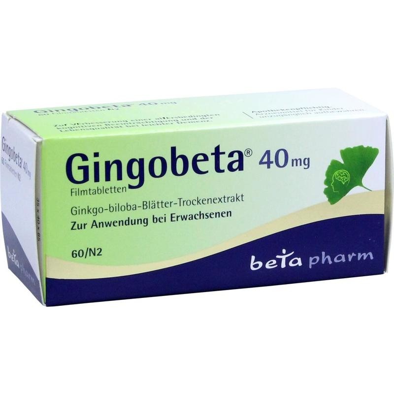 GINGOBETA 40 mg Filmtabletten