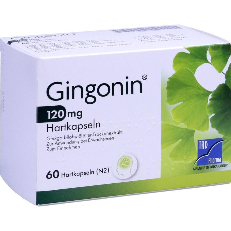 GINGONIN 120 mg Hartkapseln