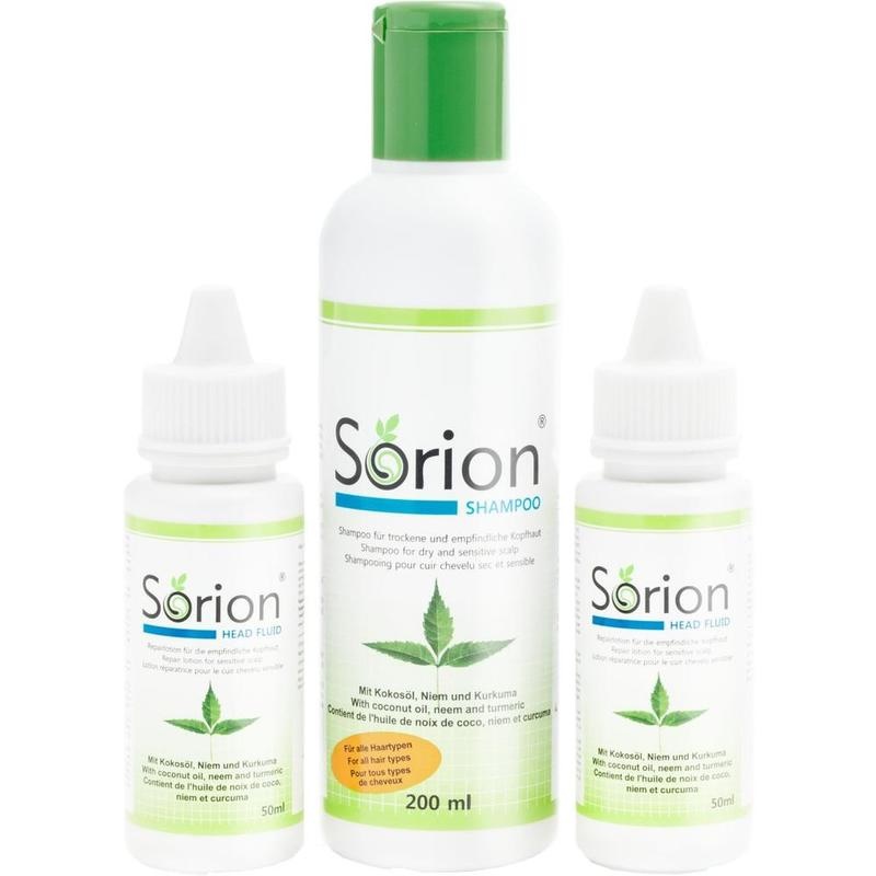 SORION Shampoo & 2x Sorion Head Fluid