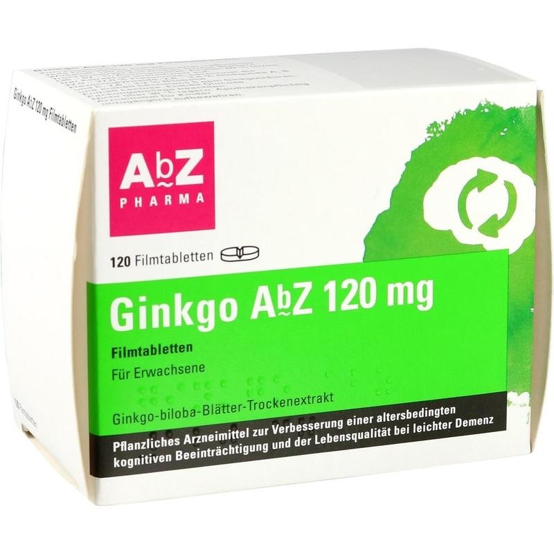 GINKGO AbZ 120 mg Filmtabletten