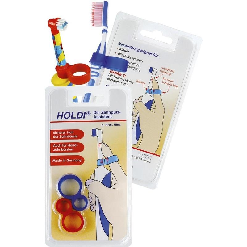 HOLDI Greifhilfe für Zahnbürsten