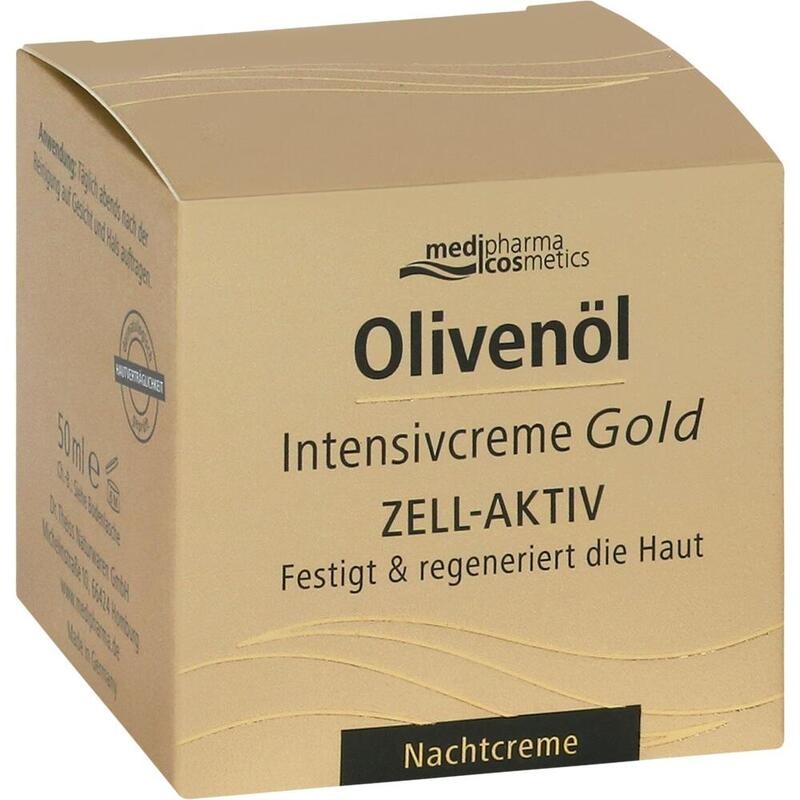 OLIVENÖL INTENSIVCREME Gold ZELL-AKTIV Nachtcreme