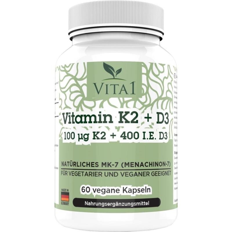 VITA1 Vitamin K2+D3 Kapseln