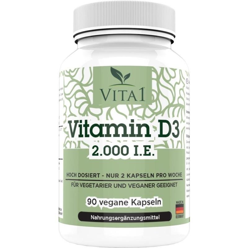VITA1 Vitamin D3 2.000 I.E.Kapseln