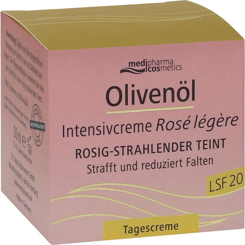 OLIVENÖL INTENSIVCREME Rose legere LSF 20