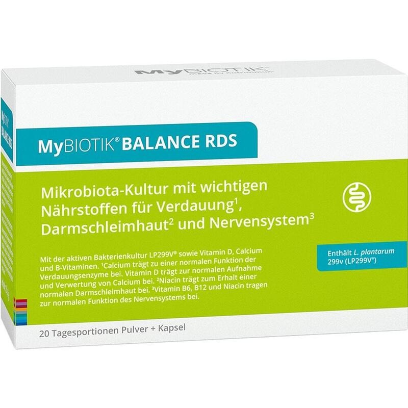 MYBIOTIK BALANCE RDS 20x2 g Plv.+20 Kapseln