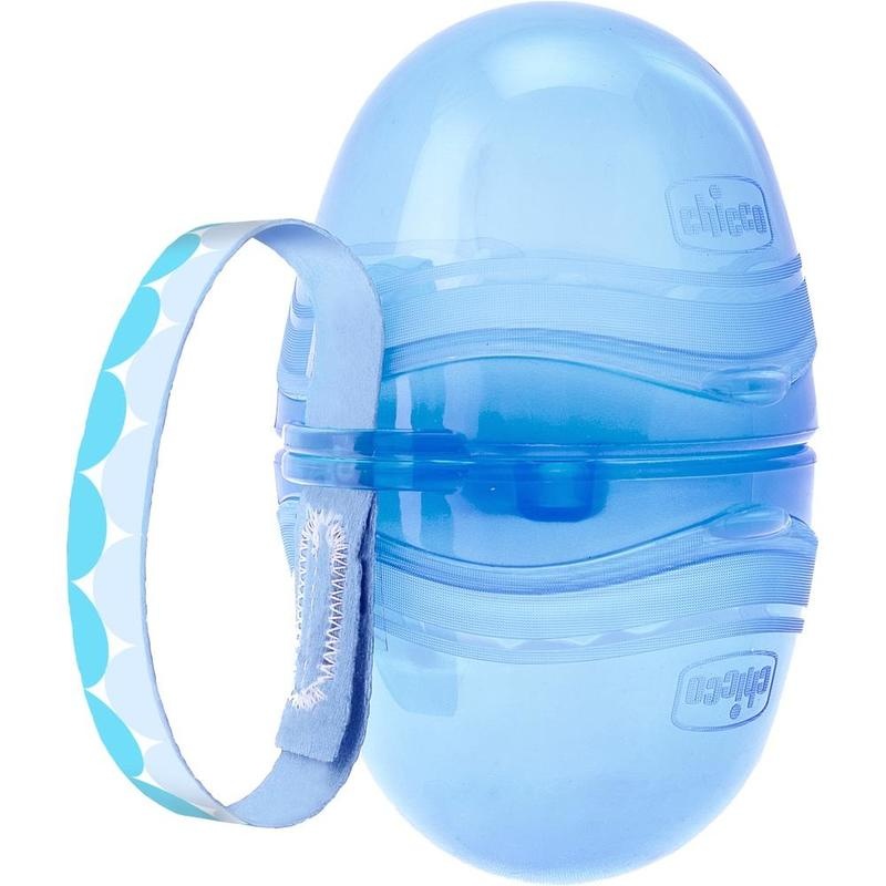 SCHNULLERBOX 2tlg.blau chicco