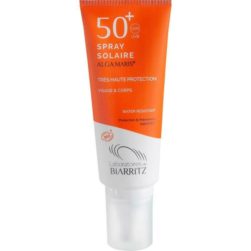 ALGA MARIS Sonnenspray Bio LSF 50+ wasserfest