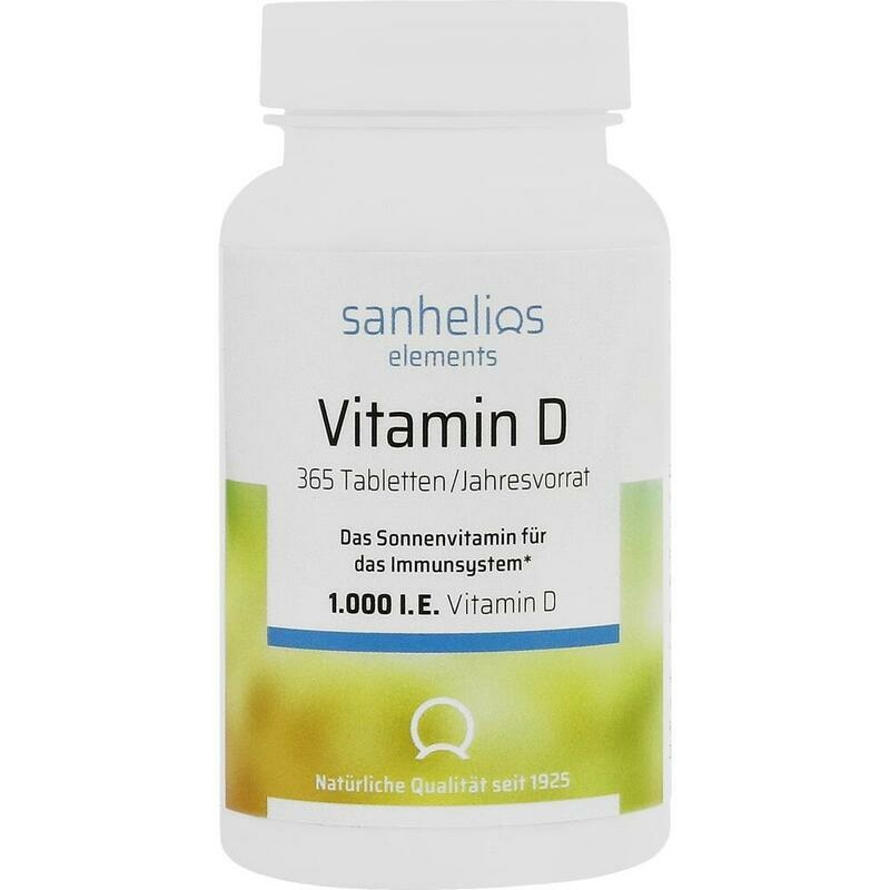 SANHELIOS Vitamin D 1.000 I.E. Tabletten