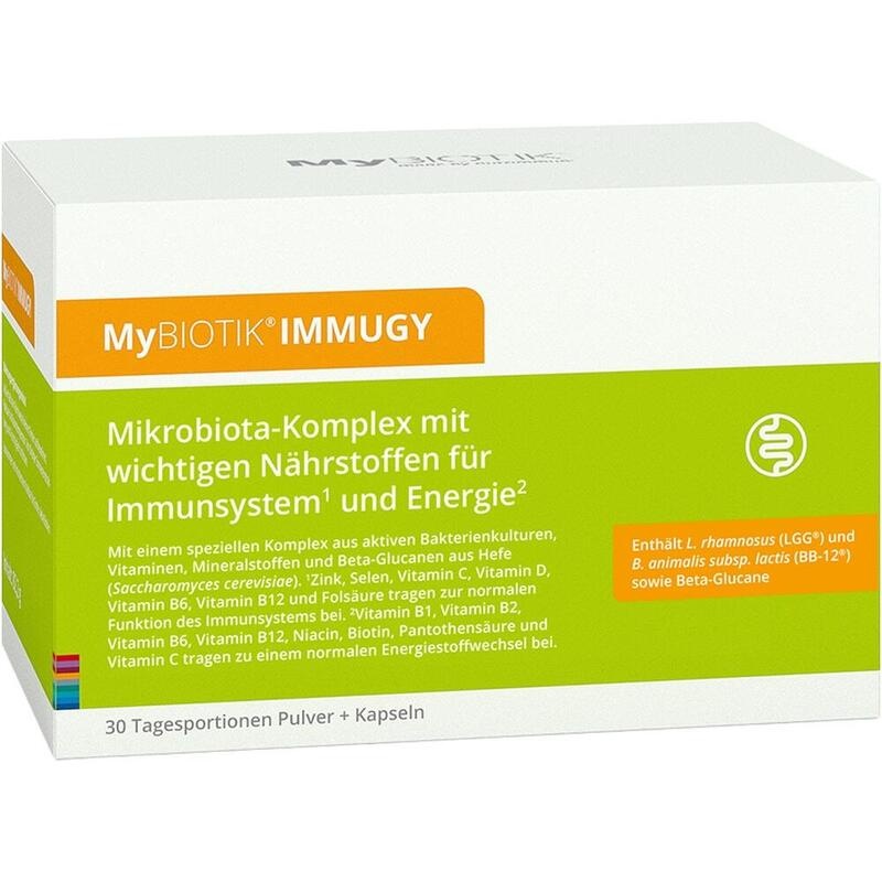 MYBIOTIK IMMUGY Kombipackung 30x2 g+60 Kapseln