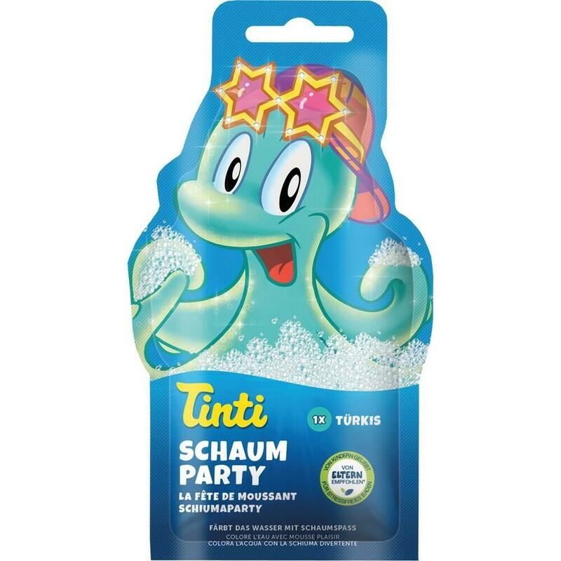 TINTI Schaumparty türkis