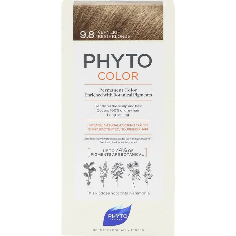 PHYTOCOLOR 9.8 sehr helles beigeblond