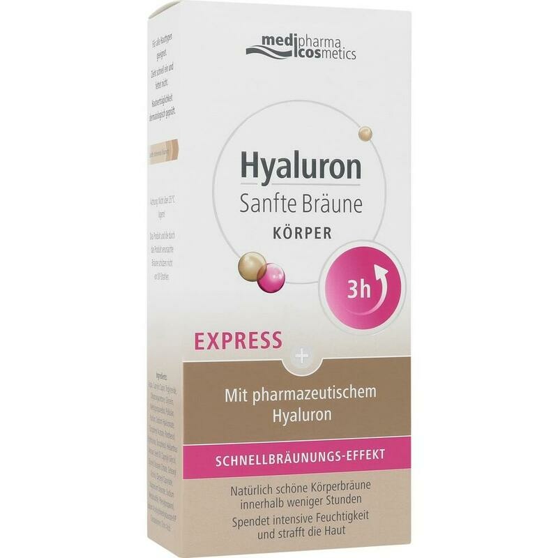 HYALURON SANFTE Bräune Express Körpercreme
