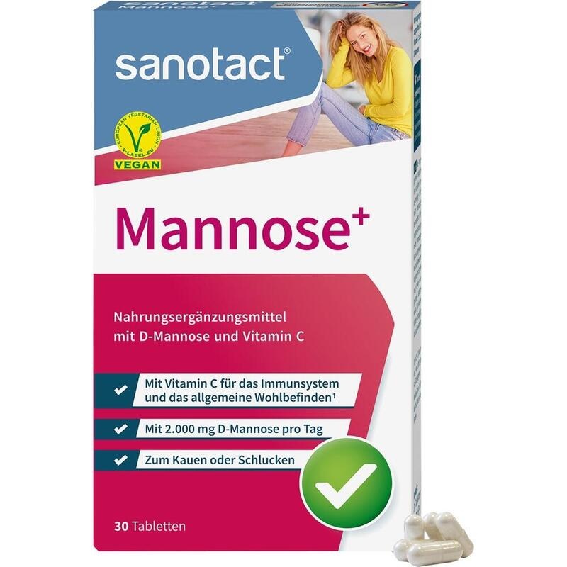 SANOTACT Mannose+ Tabletten