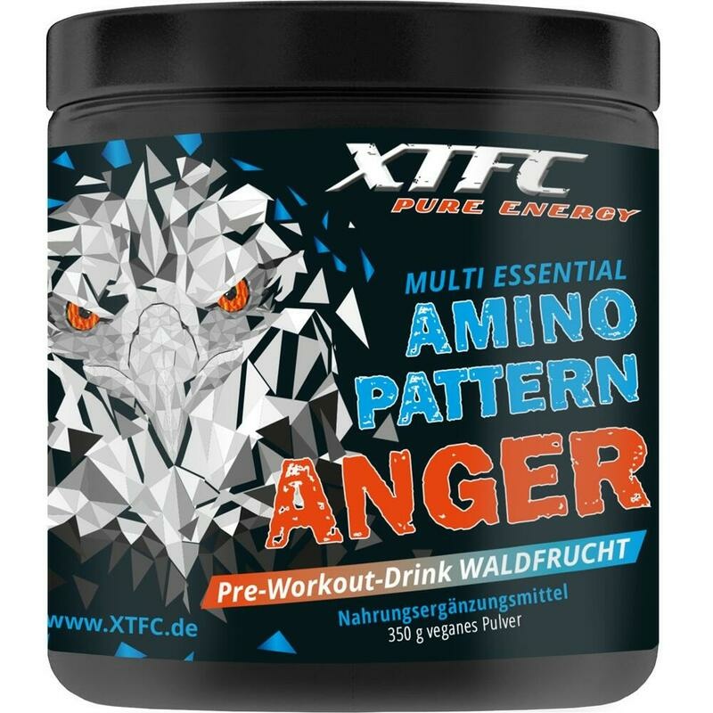 XTFC Pure Energy ANGER Pre-Workout-Drink Waldfru.