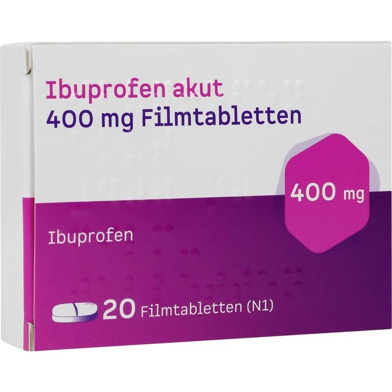 IBUPROFEN akut 400 mg Filmtabletten