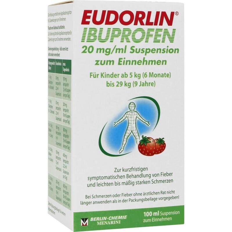 EUDORLIN Ibuprofen 20 mg/ml Suspension z.Einnehmen