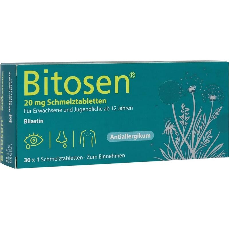 BITOSEN 20 mg Schmelztabletten