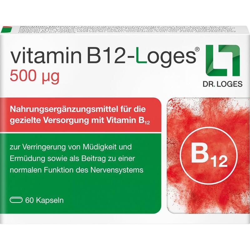 VITAMIN B12-LOGES 500 μg Kapseln