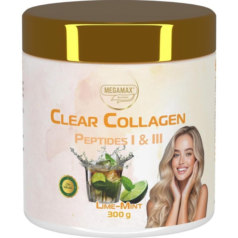 COLLAGEN CLEAR Glow Kollagen Peptide Lime-Minze