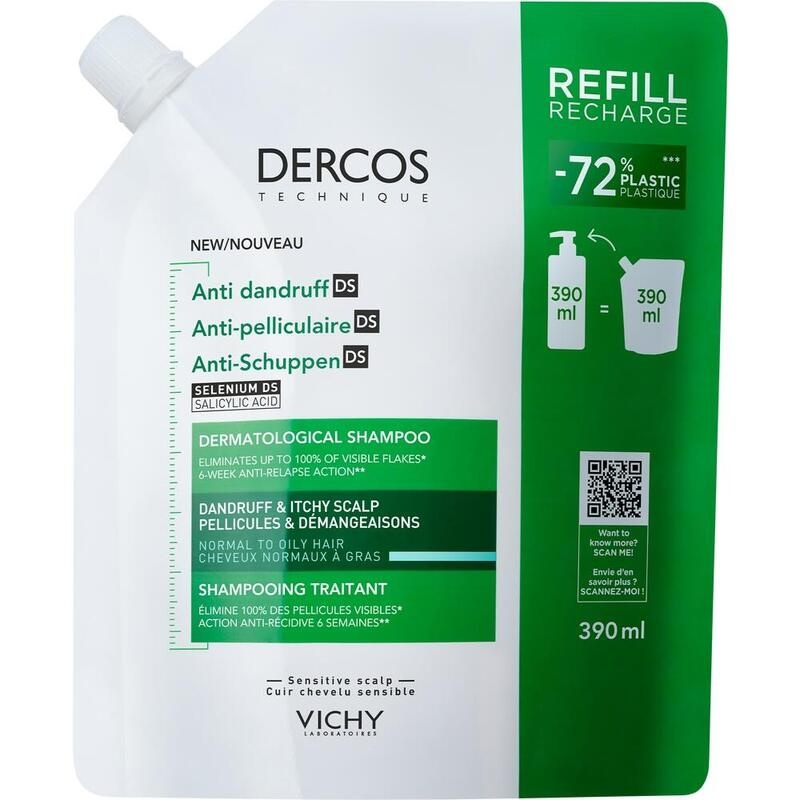 VICHY DERCOS Anti-Schuppen Shampoo fett.Kopfh.NF