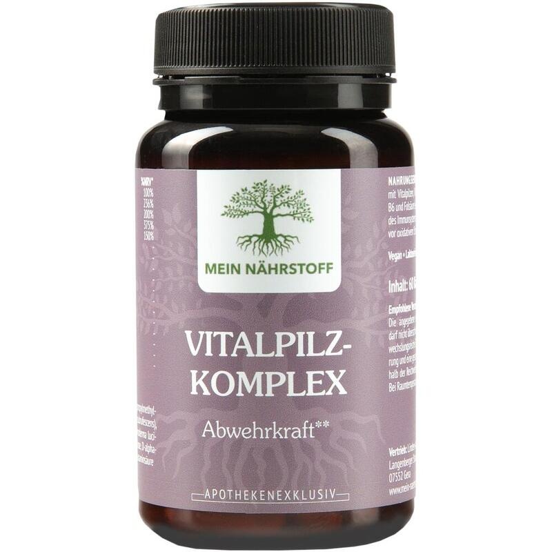 VITALPILZ Kompl.Abwehrkraft MEIN NÄHRSTOFF Kapseln
