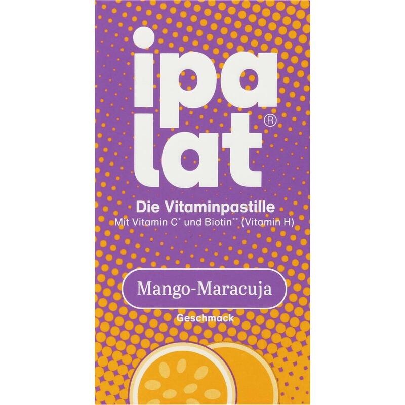 IPALAT Die Vitaminpastille Mango-Maracuja