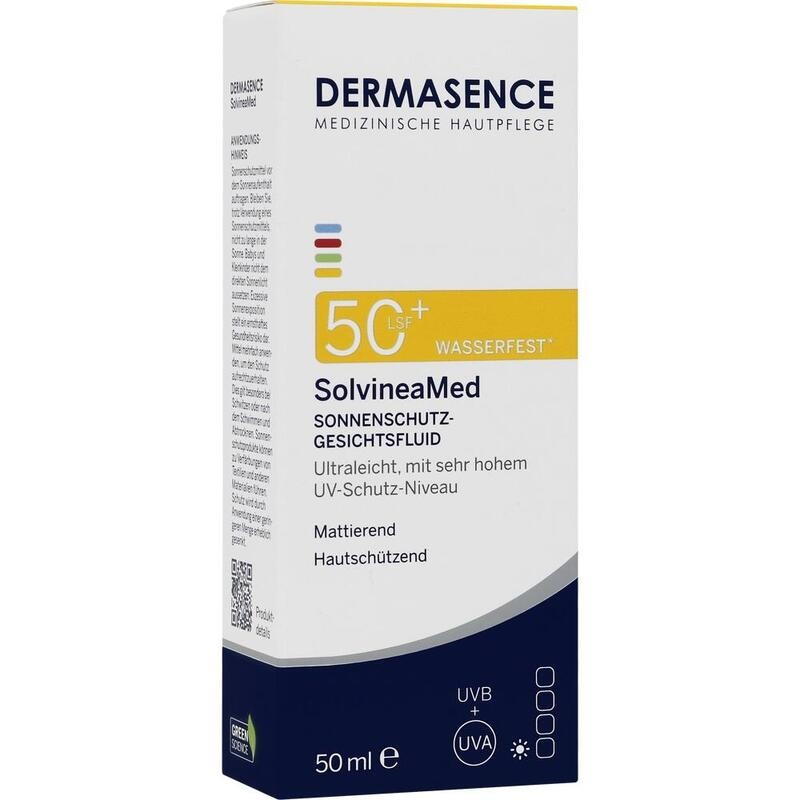 DERMASENCE SolvineaMed Sonnensch.Ges.Flu.LSF 50+
